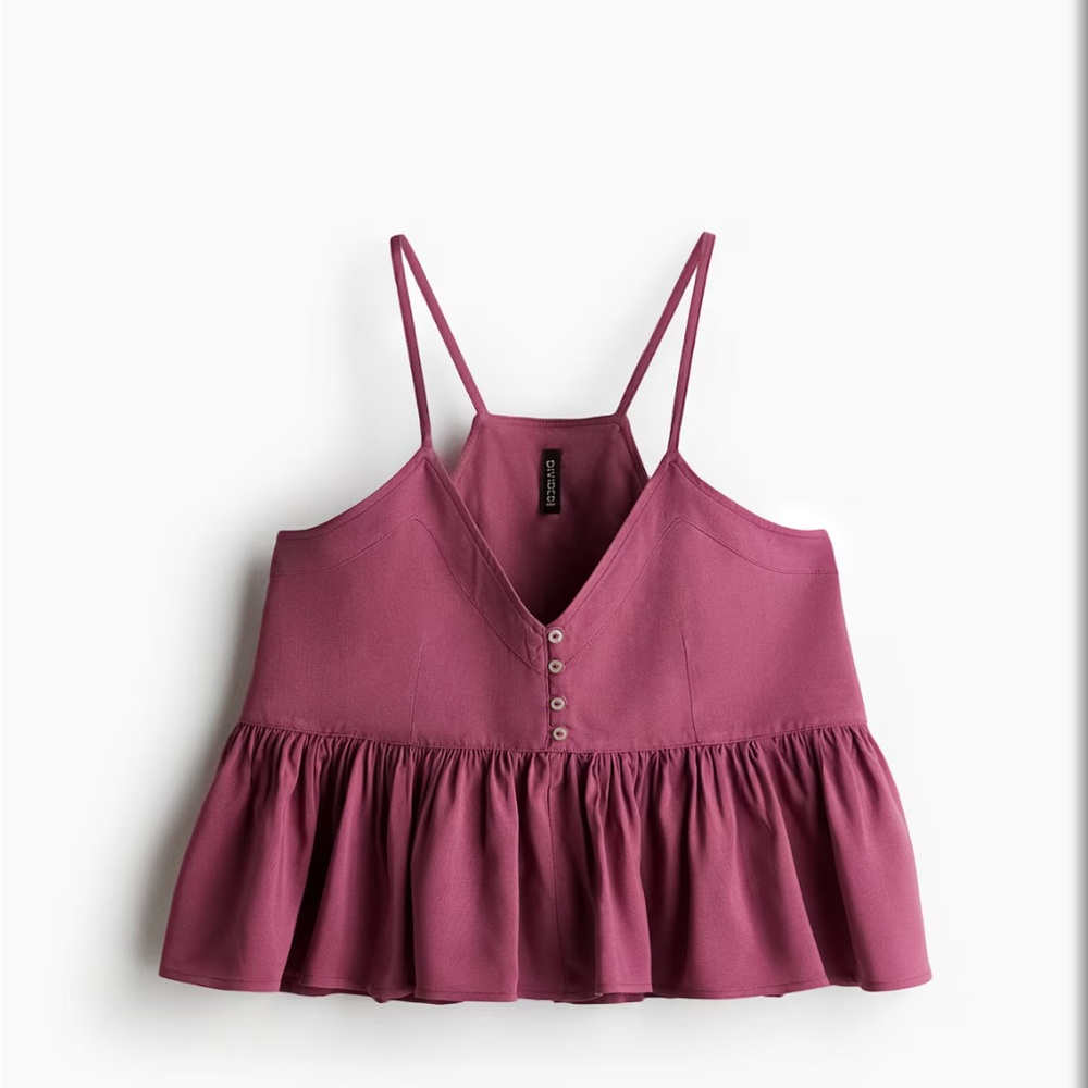 NWT H&M Peplum Camisole